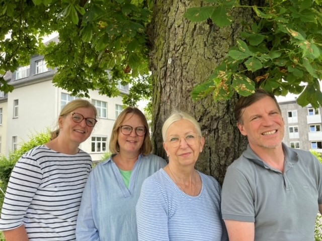 Ursula Wolf, Katja Wilbertz, Gabi Maasberg, Guido Adams (v.l.n.r.)